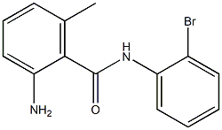 2-amino-N-(2-bromophenyl)-6-methylbenzamide Struktur