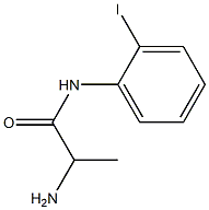 2-amino-N-(2-iodophenyl)propanamide Struktur