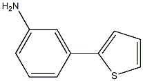 3-thien-2-ylaniline Struktur