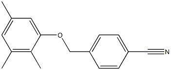 4-(2,3,5-trimethylphenoxymethyl)benzonitrile Struktur