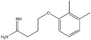 4-(2,3-dimethylphenoxy)butanimidamide Struktur