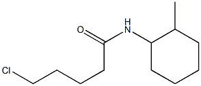 5-chloro-N-(2-methylcyclohexyl)pentanamide Struktur