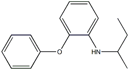 N-(butan-2-yl)-2-phenoxyaniline Struktur