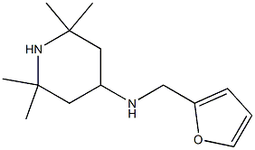 N-(furan-2-ylmethyl)-2,2,6,6-tetramethylpiperidin-4-amine Struktur