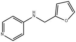 N-(furan-2-ylmethyl)pyridin-4-amine Struktur