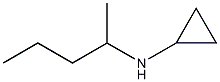 N-(pentan-2-yl)cyclopropanamine Struktur