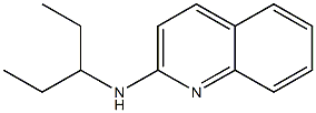 N-(pentan-3-yl)quinolin-2-amine Struktur