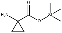 Cyclopropanecarboxylic  acid,  1-amino-,  trimethylsilyl  ester Struktur