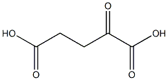 a-KETOGLUTARIC ACID extrapure Struktur