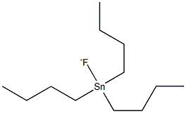 Tributylzinnfluorid Struktur