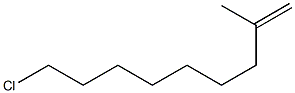 9-Chloro-2-methylnon-1-ene97% Struktur