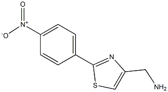 [2-(4-Nitrophenyl)thiazol-4-yl]methylamine Struktur