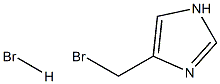 4-(Bromomethyl)-1H-imidazolehydrobromide Struktur