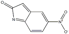 5-Nitroindole-2-one Struktur