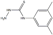 3-amino-1-(3,5-dimethylphenyl)thiourea Struktur