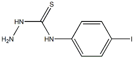 3-amino-1-(4-iodophenyl)thiourea Struktur