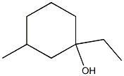 1-METHYL-3-DIMETHYLCYCLOHEXANOL Struktur