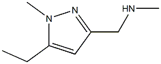 1H-Pyrazole-3-methanamine,  5-ethyl-N,1-dimethyl- Struktur