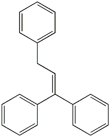 1,1,3-Triphenyl-1-propene Struktur