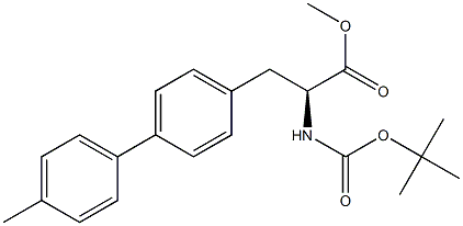 N-(tert-Butoxycarbonyl)-4-(4-methylphenyl)-L-phenylalanine methyl ester Struktur