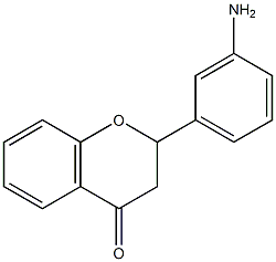 3'-Aminoflavanone Struktur