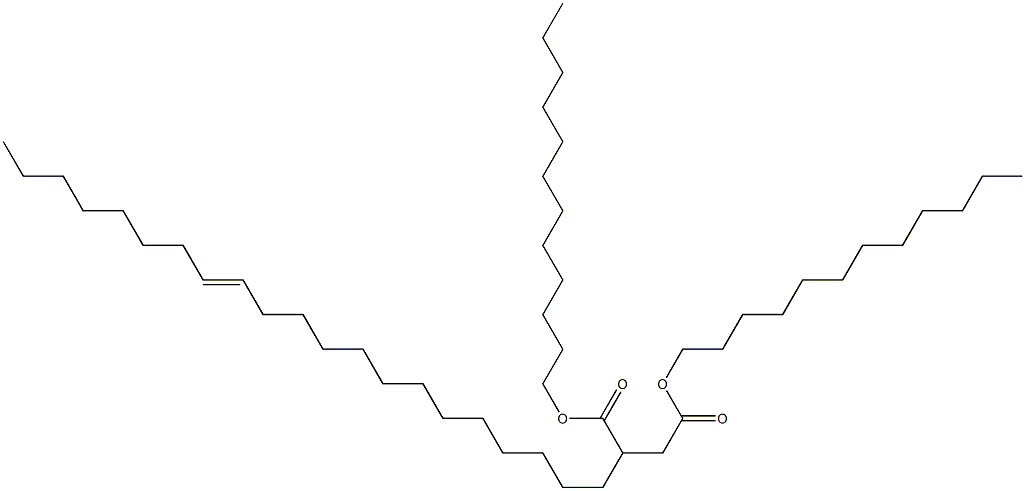 2-(13-Henicosenyl)succinic acid didodecyl ester Struktur