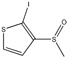 3-(Methylsulfinyl)-2-iodothiophene Struktur