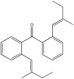 (2-Methyl-1-butenyl)phenyl ketone Struktur