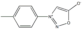 3-(4-Methylphenyl)-1,2,3-oxadiazole-3-ium-5-olate Struktur