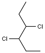 3,4-Dichlorohexane Struktur