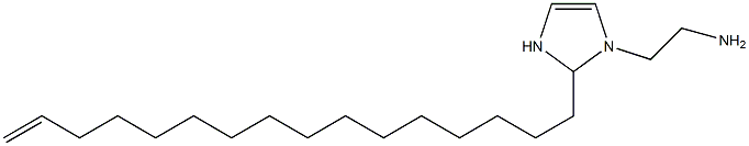 1-(2-Aminoethyl)-2-(15-hexadecenyl)-4-imidazoline Struktur