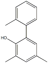 4,6-Dimethyl-2-(2-methylphenyl)phenol Struktur