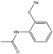 N-[2-(Sodiooxy)phenyl]acetamide Struktur