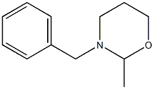 2-Methyl-3-benzyltetrahydro-2H-1,3-oxazine Struktur