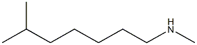 N,6-Dimethyl-1-heptanamine Struktur