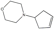 4-Morpholino-1-cyclopentene Struktur