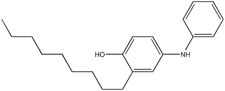 3-Nonyl[iminobisbenzen]-4-ol Struktur