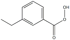 3-Ethylbenzoyl hydroperoxide Struktur