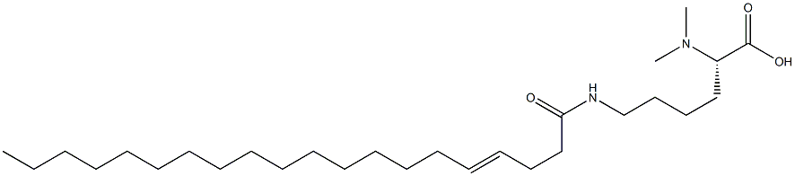 N6-(4-Icosenoyl)-N2,N2-dimethyllysine Struktur