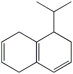 1,4,5,6-Tetrahydro-5-isopropylnaphthalene Struktur