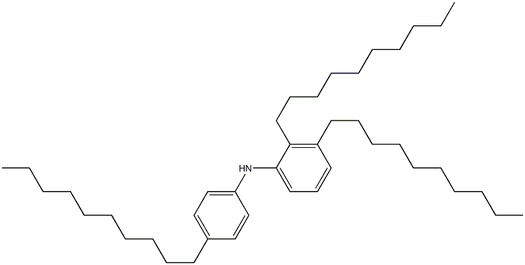 4,2',3'-Trisdecyl[iminobisbenzene] Struktur