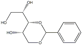 1-O,3-O-Benzylidene-L-arabinitol Struktur