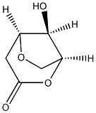 (1S,5S,8R)-8-Hydroxy-2,6-dioxabicyclo[3.2.1]octan-3-one Struktur