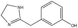 3-[(2-Imidazoline-2-yl)methyl]phenol Struktur