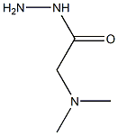 (Dimethylamino)acetohydrazide Struktur