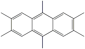 2,3,6,7,9,10-Hexamethylanthracene Struktur