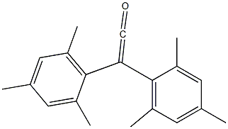 Dimesitylketene Struktur