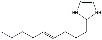 2-(4-Nonenyl)-4-imidazoline Struktur