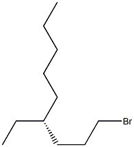 [R,(-)]-1-Bromo-4-ethylnonane Struktur