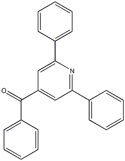 4-Benzoyl-2,6-diphenylpyridine Struktur